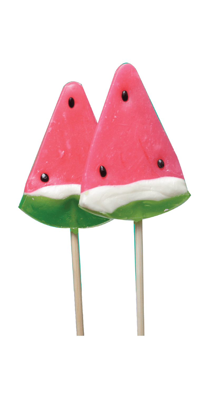 Watermelon Lolly Candies - 18 pcs Party Pack | Zubi International