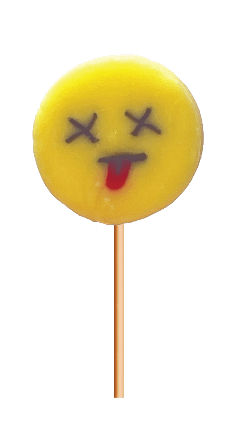 Emoji Lolly Candies - 48 pcs Party Pack | Zubi International