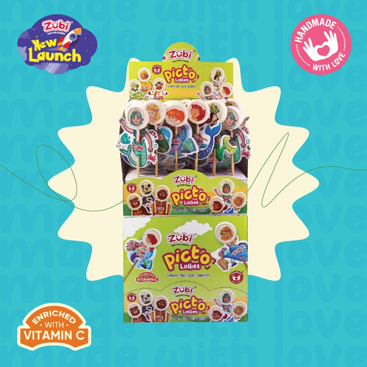 Picto Animal Lollies 36 Pcs Party Pack | Zubi International