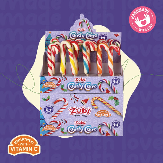 Candy Cane 24-Piece Party Pack | Zubi International